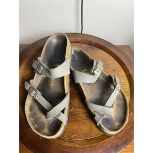 Birkenstock Sandals Womens EU39 US‎ 8.5 Mayari Birko-Flor  Comfort Slides Boho